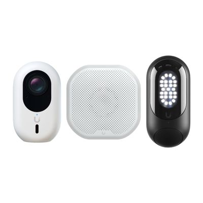 Family Alert Kit (UHF-ALERT-01) - G6 Instant Camera + Floodlight + Siren PoE | AI-Powered Outdoor Security & Intrusion Deterrence Bundle