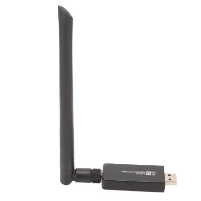 AUNMAS 300 + 866 Mbps USB 3.0 Band Wireless Network Card, WiFi Adapter with Fast Transmission Speed, Leaves and Game to, ABS Material