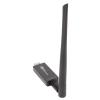 AUNMAS 300 + 866 Mbps USB 3.0 Band Wireless Network Card, WiFi Adapter with Fast Transmission Speed, Leaves and Game to, ABS Material view 2