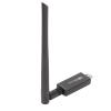 AUNMAS 300 + 866 Mbps USB 3.0 Band Wireless Network Card, WiFi Adapter with Fast Transmission Speed, Leaves and Game to, ABS Material view 3