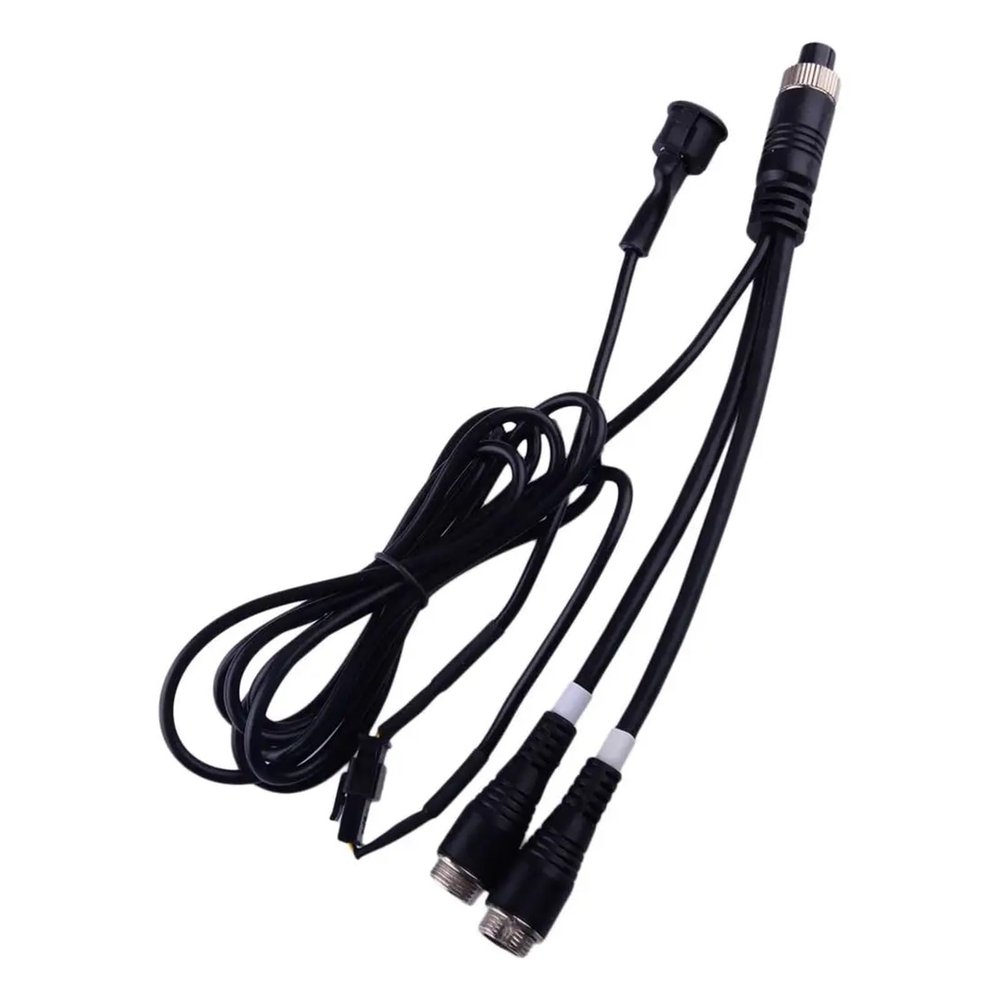 2-Way Video Swap Switch Cable for Car Truck Monitor To Connect More Backup Camera practical