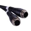 2-Way Video Swap Switch Cable for Car Truck Monitor To Connect More Backup Camera practical view 3
