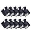 10 Pack 12mm Black On White Tape for D1 Tape 43613 Label Maker Printer Supplies Compatible with LabelManager 160 280 for Part Number 43613 view 1