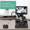 Diamond Inscription Viewer, 4.3" LCD Digital Micrscope, with LED Fill Light, 50-1000X Magnification, Adjustable Focus Range 10-40mm, for Diamond Testing view 2