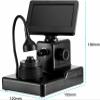 Diamond Inscription Viewer, 4.3" LCD Digital Micrscope, with LED Fill Light, 50-1000X Magnification, Adjustable Focus Range 10-40mm, for Diamond Testing view 4