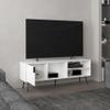 63" Wide TV Stand with One Cabinet, Three Open Shelves, Cable Management, Living Room, TV Room,for The Living Room view 2
