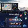 Slakerbe Android 14 Double Din Car Stereo Upgrade Radio for Toyota Matrix 2003 2004 Pontiac Vibe 2003-2008, 4G+64G 7" Carplay Android Auto GPS WiFi Bluetooth RDS DSP SWC Mirrorlink Mic Backup Camera view 3