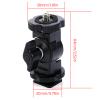 RSHuiOUXX Hot Shoe Mount Adapter 1/4inch Tripod Screw Head with for DSLR Camera Camcorder Video Light LCD Monitor Photography view 3
