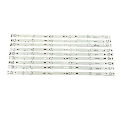 AKOUFAL 9pcs/Set LED Backlight Strip Fit for Peerless 55 Smart TV 5530 JS-D-JP5510-A61EC/B61EC E55DU1000 4K FHD