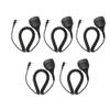 biemotwoway 5-Pack Bulk Remote Speaker Mic for TK2312 TK3402 TK3312 TK3360 NX220 NX320 Two-Way Radio, Durable Shoulder Microphone view 1