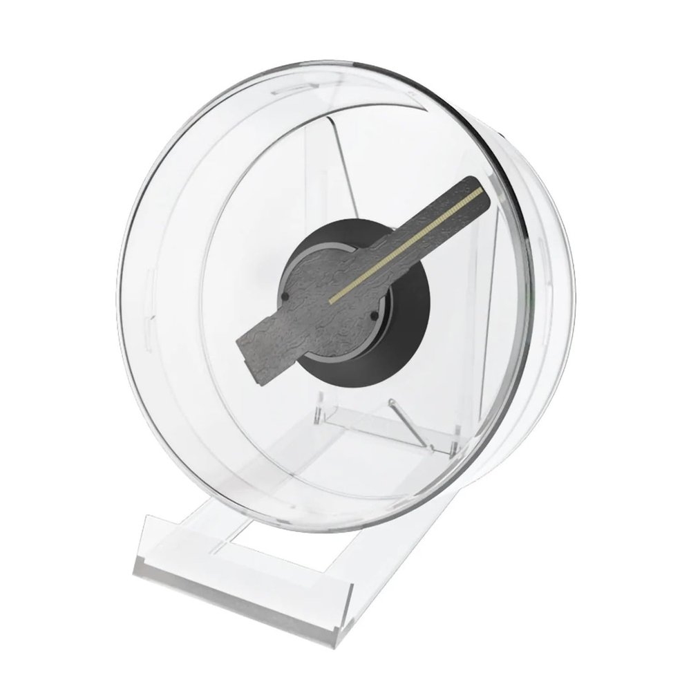 3d Holographic Advertising Light LED Desktop Model Fan Screen With Playback With Transparent Cover Mall For Halloween,Christmas