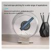 3d Holographic Advertising Light LED Desktop Model Fan Screen With Playback With Transparent Cover Mall For Halloween,Christmas view 3