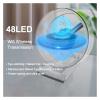 3d Holographic Advertising Light LED Desktop Model Fan Screen With Playback With Transparent Cover Mall For Halloween,Christmas view 4