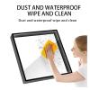 65cm Dustproof Square Cover for 3D Holographic Projector 60Cm Fan Aluminum Alloy Protective LED Safe Business Display Box For Halloween,Christmas view 3
