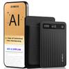 AI Voice Recorder with App Control : AI Transcription, Summarization & Mind Maps, Portable AI Note Taking Device with Case 64GB Memory Recording for Calls, Speeches, Meetings, Interviews(Black) view 1