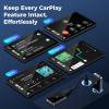 ZQQNB CarPlay Wireless Adapter for Honda Africa Twin 2020 2021 2022 2023 2024, Converts Wired Carplay to Wireless CarPlay, 2 in 1 Plug and Play, Fast and Stable view 4