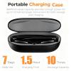 REEDTOCK AI Smart Glasses with 8MP 4K Camera, Bluetooth Open Ear Audio, Real-Time Translation, 1080P Video Recording,30MP Photo, Clear to Grey Transitions Lenses (M02 with Charging Case) view 4