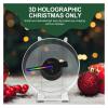 3D Holographic Advertising Light Desktop Fan Screen Hologram Picture Video Display Remote For Halloween,Christmas view 2