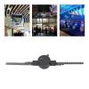 3D Hologram Fan 16.5in 2000x224 WiFi Projector With 224 LED Light Beads For Business Store Advertising For Halloween,Christmas view 3