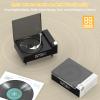 CD Player Portable with Bluetooth, Rechargeable CD Players Retro Suitcase CD Music Player with HiFi Speakers Desktop CD Player for Home Car Study Travel (White) view 3