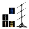 45cm 3D Holographic Projector Fan, Advertising Display Real Time Led Logo Machine Player Support Image Video Splicing For Halloween,Christmas view 3