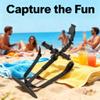 160cm Foldable Selfie Stick Tripod, 3 Section Phone Holder Stand, 360 Adjustable Camera Self Stick for Outdoor Studio Photography - Portable, Universal Compatibility, Easy Angle view 4