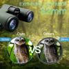 10X32ED Binoculars for Adults with BAK4 Prisms FMC Lens Coating Bird Watching Binoculars, Rubber Armor, and Fog Proof for Hiking Travel Cruise Trip Concert Stargazing Elabopt view 4