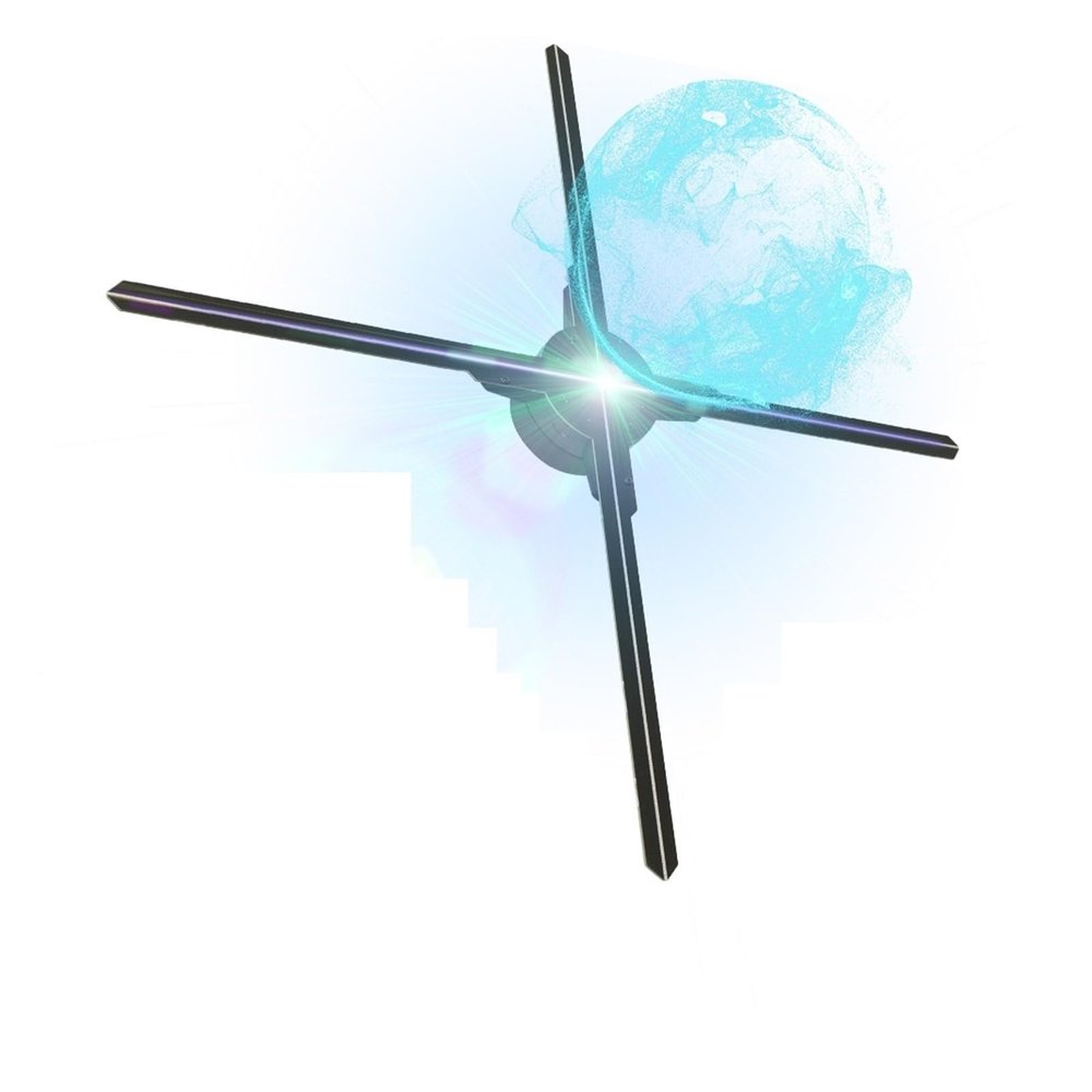 3d Led Fan Hologram Projecteur Video Advertising Holographic Display 3D For Showroom For Halloween,Christmas