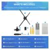 3d Led Fan Hologram Projecteur Video Advertising Holographic Display 3D For Showroom For Halloween,Christmas view 2