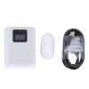 Camera Flash with Universal Hot Shoe, Rechargeable Type - C, 5600K White, 8 Level Brightness, Portable Light - High Speed Output, Compact Design, Ideal for Photography Lighting (White) view 1