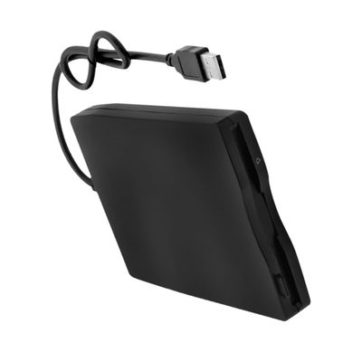 GALPADA USB External Floppy Disk Drive Portable USB Floppy Disk Reader with Stable High-Speed Data Transfer for Laptop PC Black Compact Lightweight