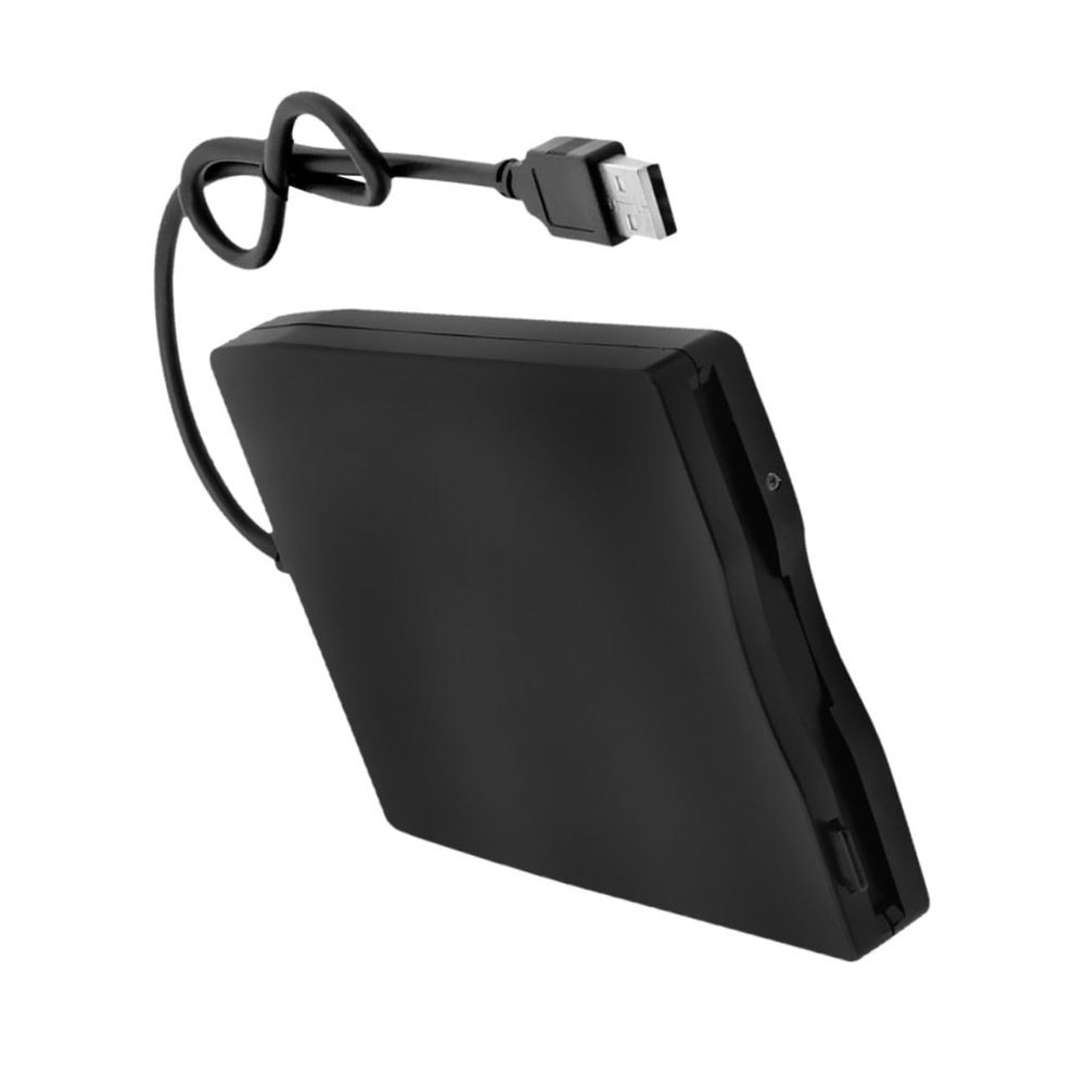 GALPADA USB External Floppy Disk Drive Portable USB Floppy Disk Reader with Stable High-Speed Data Transfer for Laptop PC Black Compact Lightweight