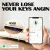 ShiChextasy Air Keychain with GPS Tracker : Lightweight Compact Key Holder for Outdoor Use - Minimalist Metal Key Organizer (Black) view 3