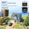 Anpviz PTZ POE Camera 8MP+4MP 25X Optical Zoom Color-Vu & IR Acusense Network Speed PTZ Dome, 180Panoramic DarkFighter, Human/Vehicle Detection, 330ft IR Smart Linkage Tracking, PTZIP4C425XIR-P-N view 3