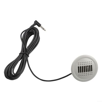 3.5mm Car Audio Stereo Wired Microphone with Extension Cable for BMW/Mercedes-Benz/Skoda for Android Radio
