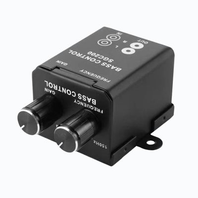 JINPIAOPIAO Auto Car Remote Amplifier Subwoofer Car Sound Controller Bass Controller Bass Controller Frequency Controller