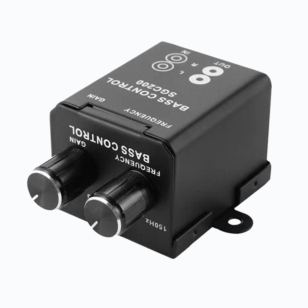 JINPIAOPIAO Auto Car Remote Amplifier Subwoofer Car Sound Controller Bass Controller Bass Controller Frequency Controller