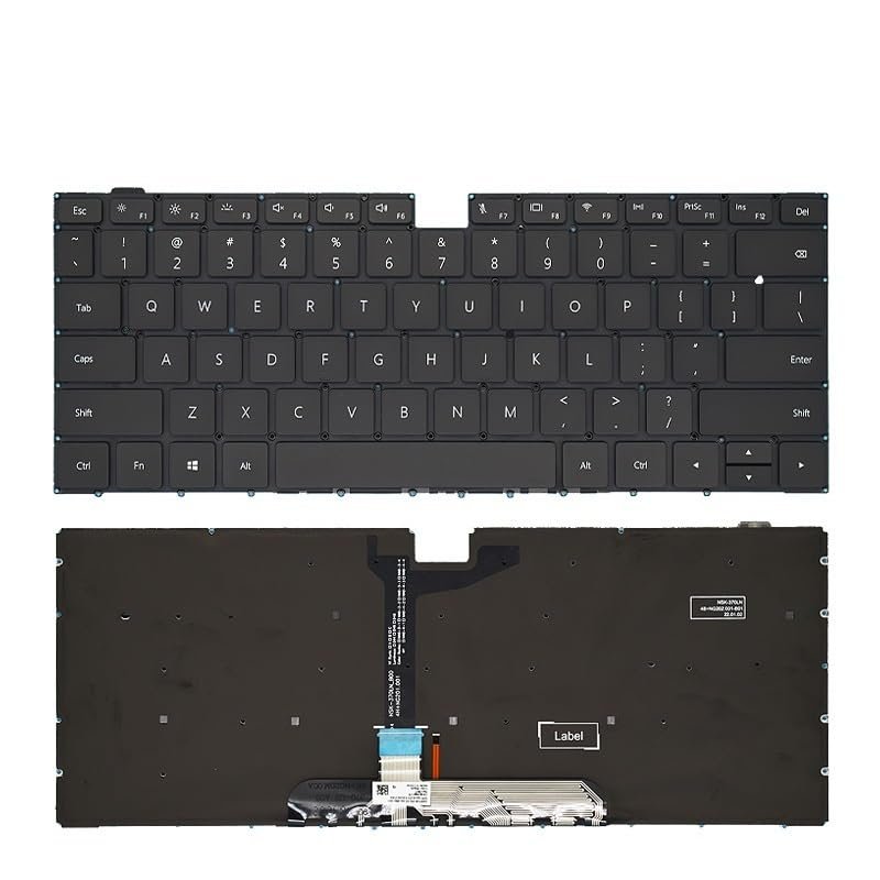 2H-BCQSPH80121 UK/GB US Spanish Backlit Keyboard for Huawei MateBook D14 2020 D15 9Z.NG2LN.001 SP/ES/LA Spain Notebook Keyboards(US Backlight)