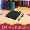 ANDRESLAD USB External Floppy Disk Drive Portable Plug and Play USB Floppy Drive for Laptop Desktop High-Speed Data Transfer Black view 3
