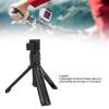 PUSOKEI Mini Camera Tripod for in sta360 X4 / X3 / ONE X2 / ONE R/ONE X, Aluminum Alloy Portable Selfie Stick Handle Grip, 360 Rotatable Desktop Tripod, 3KG Load Bearing view 2