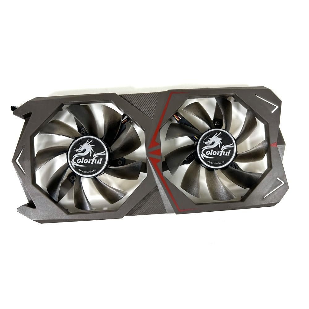 2PCS Cooling Fan 83MM 4PIN DIY 85MM iGame GTX1650 Super Ultra 1630 1050 GTX1050Ti GPU Fan for Colorful GTX1050TI 1650(DIY Fan)