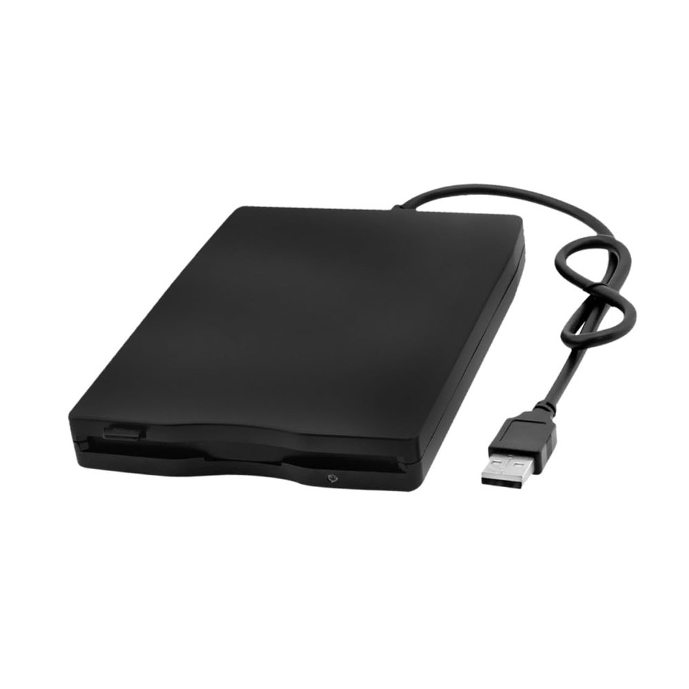 BESPORTBLE Portable USB External Floppy Disk Drive Laptop Compatible with Windows High-Speed Diskette Data Transfer Compact Lightweight Design with Error-Correcting and Noise Reduction