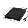 BESPORTBLE Portable USB External Floppy Disk Drive Laptop Compatible with Windows High-Speed Diskette Data Transfer Compact Lightweight Design with Error-Correcting and Noise Reduction view 2