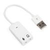 External Sound Card 10PCS Laptop Sound Card with 3.5mm Headphone and Microphone Jack USB Audio Adapter External for Windows, Mac,Desktop view 1