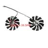 2Pcs/Set,GPU Cooler Graphics Card Fan for AMD JIESHUO 51RISC RX 6600M RX6600M for MLLSE 580 8GB Gaming GDDR5(XY-D09015B) view 4