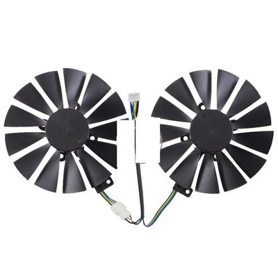 Diameter 95MM Graphics Card Fan for ASUS for Cerberus for GeForce GTX1070TI A8G GDDR5 T129215SM FDC10M12S9-C DC12V 0.25A 4PIM(One Connector)