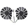 Diameter 95MM Graphics Card Fan for ASUS for Cerberus for GeForce GTX1070TI A8G GDDR5 T129215SM FDC10M12S9-C DC12V 0.25A 4PIM(One Connector) view 1