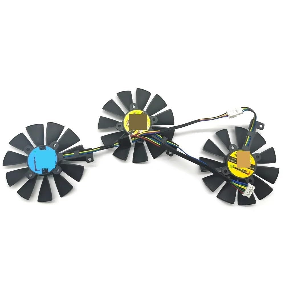 87MM FDC10U12S9-C FDC10H12S9-C for ASUS for GTX 980 Ti R9 390X 390 for 1060 1070 1080 RX 480 RX480 Graphics Card Cooling Fan(A Set of Fan(3pcs))