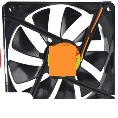 12cm 12V PC Fan: TT-1225 (120x25mm, 1400RPM, 3-Pin) Alloy Bearing for Case, CPU PSU Cooling(Led)