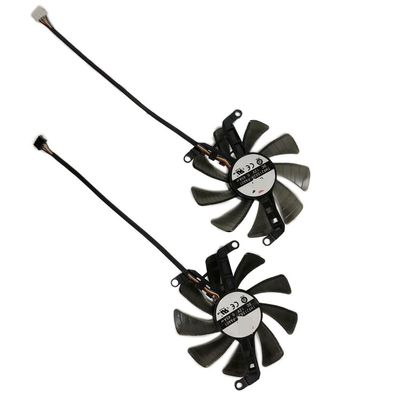 1 Set,TH9215S2H-PAA01,VGA GPU Cooler,Graphics Video Card Fan, for Manli for RTX 3060 Ti 3050 3070 RTX3060 LHR for Gallardo(2 Plugs TH9215S2H)